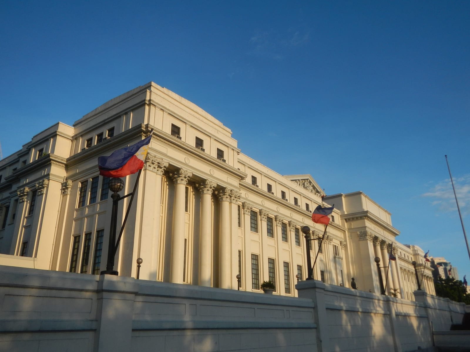 Vista urbana de Filipinas al llegar al país