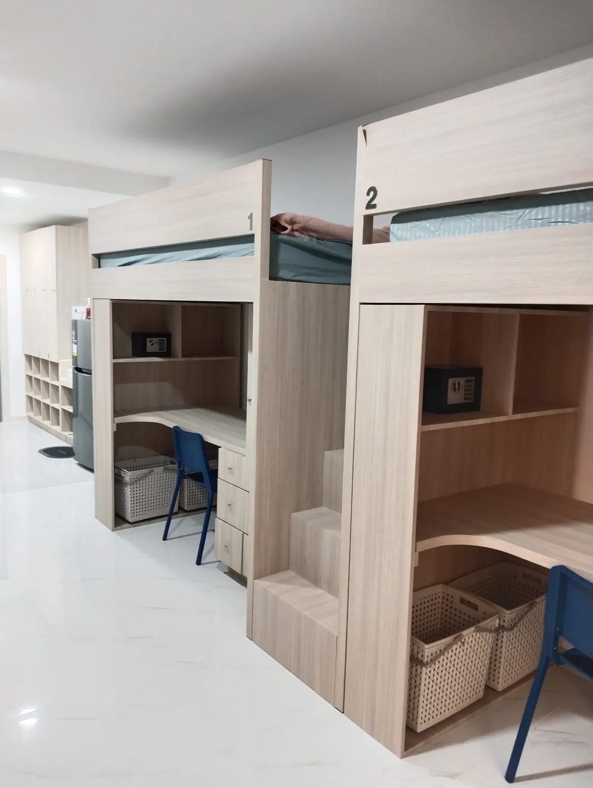 4-person dorm (3+1 · Quad) — Talk Academy Clark